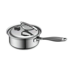 
                  
                    Load image into Gallery viewer, 3 Qt. Tri-Ply Sauce Pan with Lid
                  
                