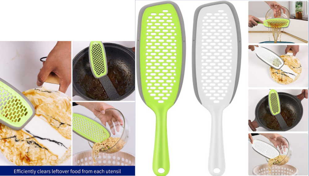 
                  
                    Load image into Gallery viewer, Set of 3 Dish Squeegee &amp;amp; Strainer
                  
                